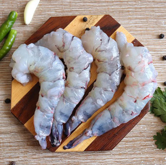 Coastal prawns - Fresh & Cleaned Prawns / రొయ్యలు –  31-40 Count/KG - Ready to Cook